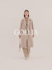 Cashmere Wool Notched Lapel Double-Faced Women Coat